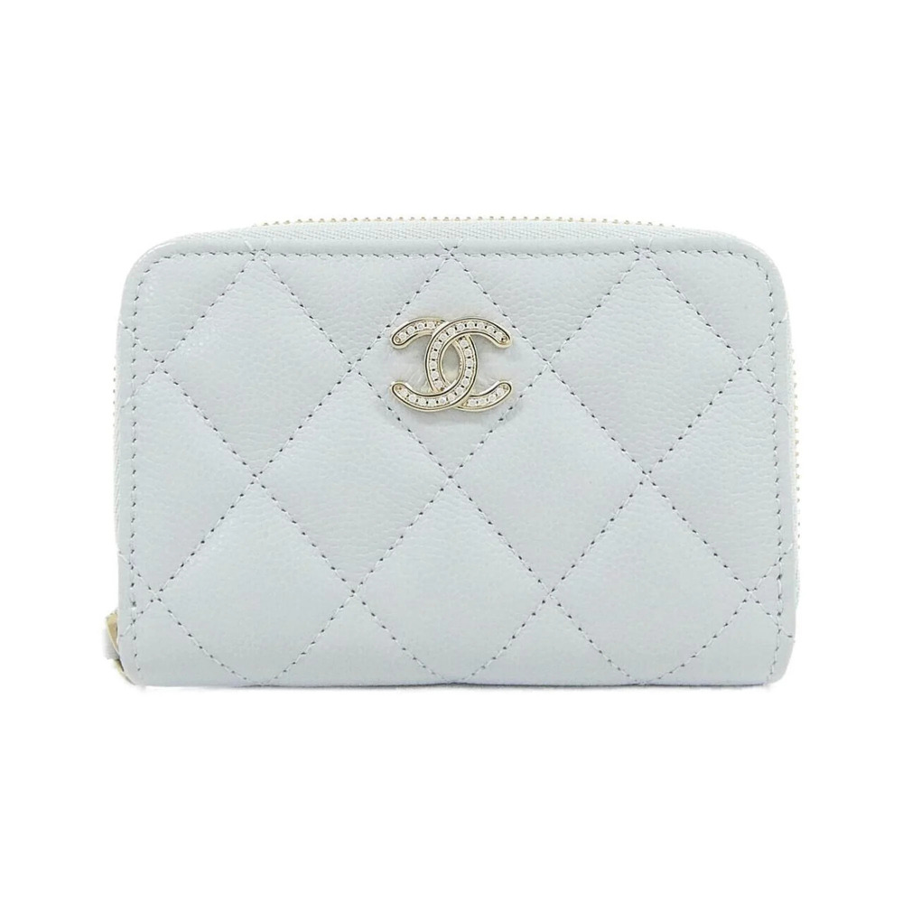 CHANEL Blue Wallet